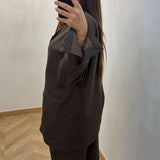 Ensemble tailleur [ marron ]