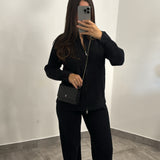 Ensemble gilet zip [ noir ]