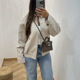 Veste aviateur [ beige ]