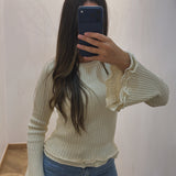 Pull TULI [ beige ]