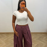 Pantalon Lola [bordeaux]