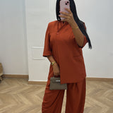 Ensemble blazer Paola [terracota]