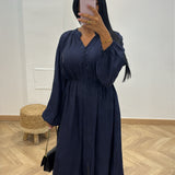 Robe fleur [bleu]