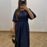 Robe ASLI [ bleu nuit ]