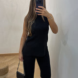 Ensemble sans manche [ noir ]