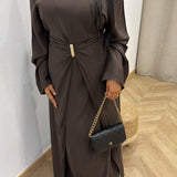 Robe ajustable [ marron ]