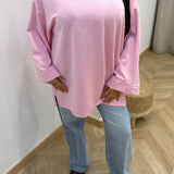 T-shirt manche longue CALY [ rose ]