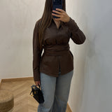 Chemise VERA [ marron ]