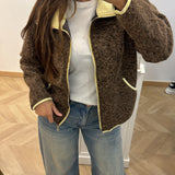 Veste moumoute [ marron ]