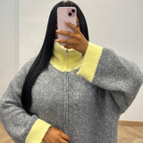 Gilet Sanaa [gris/jaune]