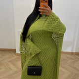 Robe cape [vert]