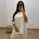 Ensemble ASMAH [ beige ]