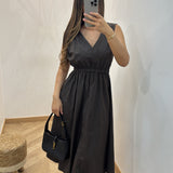 Robe giulia [ marron foncé ]
