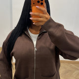 Gilet kalyssia [marron]