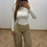 Pantalon cargo [ beige ]