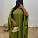 Robe AMPLE [ vert olive ]