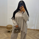 Ensemble MINA [ taupe ]