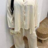 Ensemble MINA [ beige ]