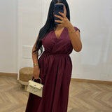 Robe SHANON [ bordeaux ]