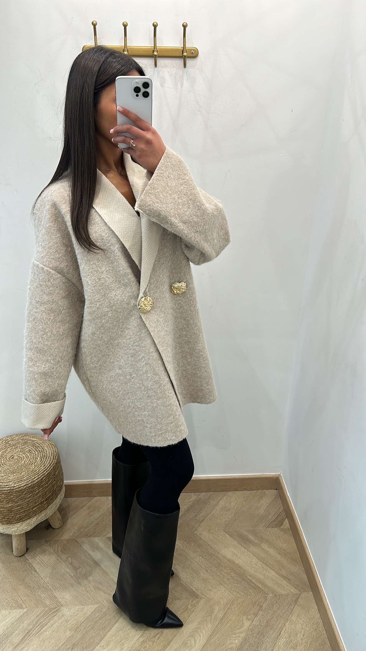 Veste Brillante Morgan - Motif Cachemire, Taille 40 - Neuf Sans étiquettes