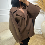 Manteau classique [marron]