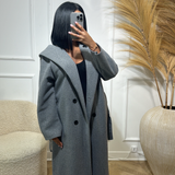 Manteau capuche [gris]