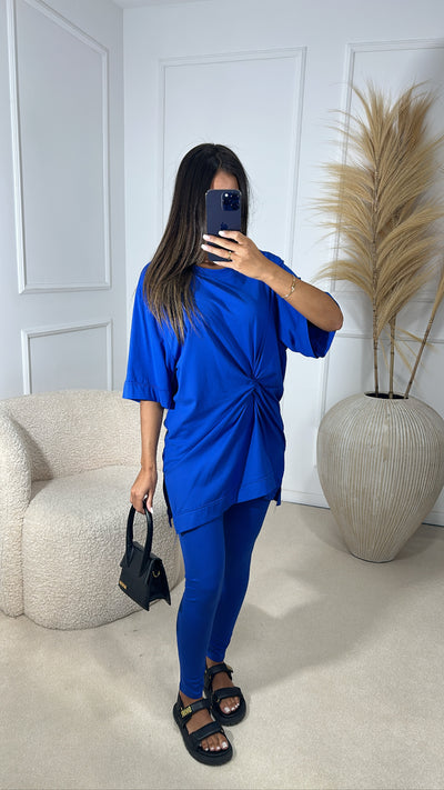 Ensemble noué [ bleu foncé ]