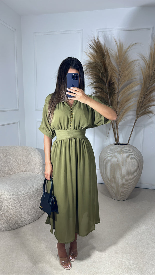 Robe gala PF09 [ kaki ]