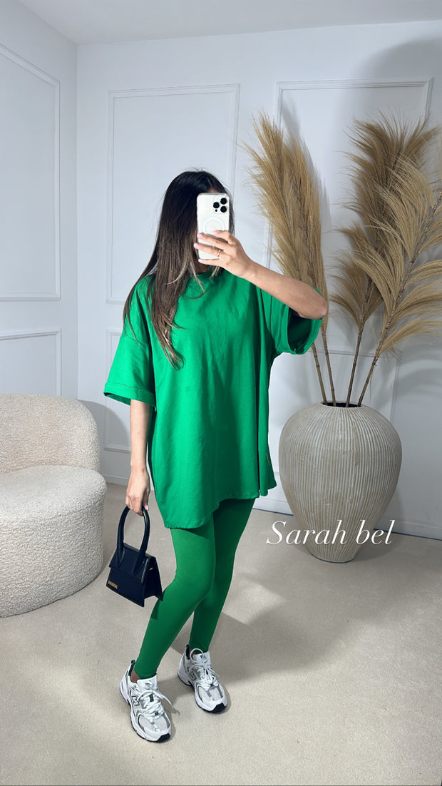 Ensemble t-shirt legging [vert]