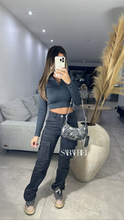 Pantalon cargo [ A617 - gris ]