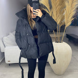 Doudoune laly courte [ noir ]