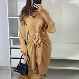 Robe ajustable [ camel ]