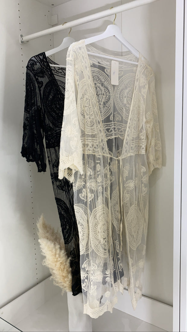 Kimono plage [ beige ]
